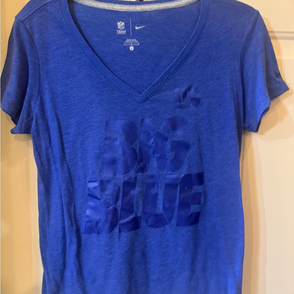 Nike 'Big Blue' Royal Blue‎ V-Neck Tee Size -Medium